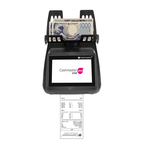 Cashmaster One Plus: 先進的な現金計数機